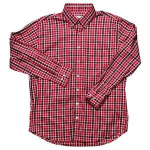 Southern Point Co. Cotton Red Plaid Button Down Men's Large